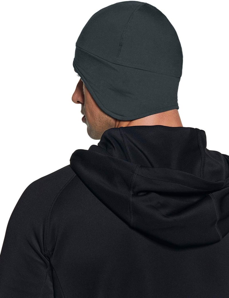 TSLA Men and Women Thermal Fleece Skull Cap, Winter Ski Cycling Under Helmet Liner, Running Beanie Hat - Image 2